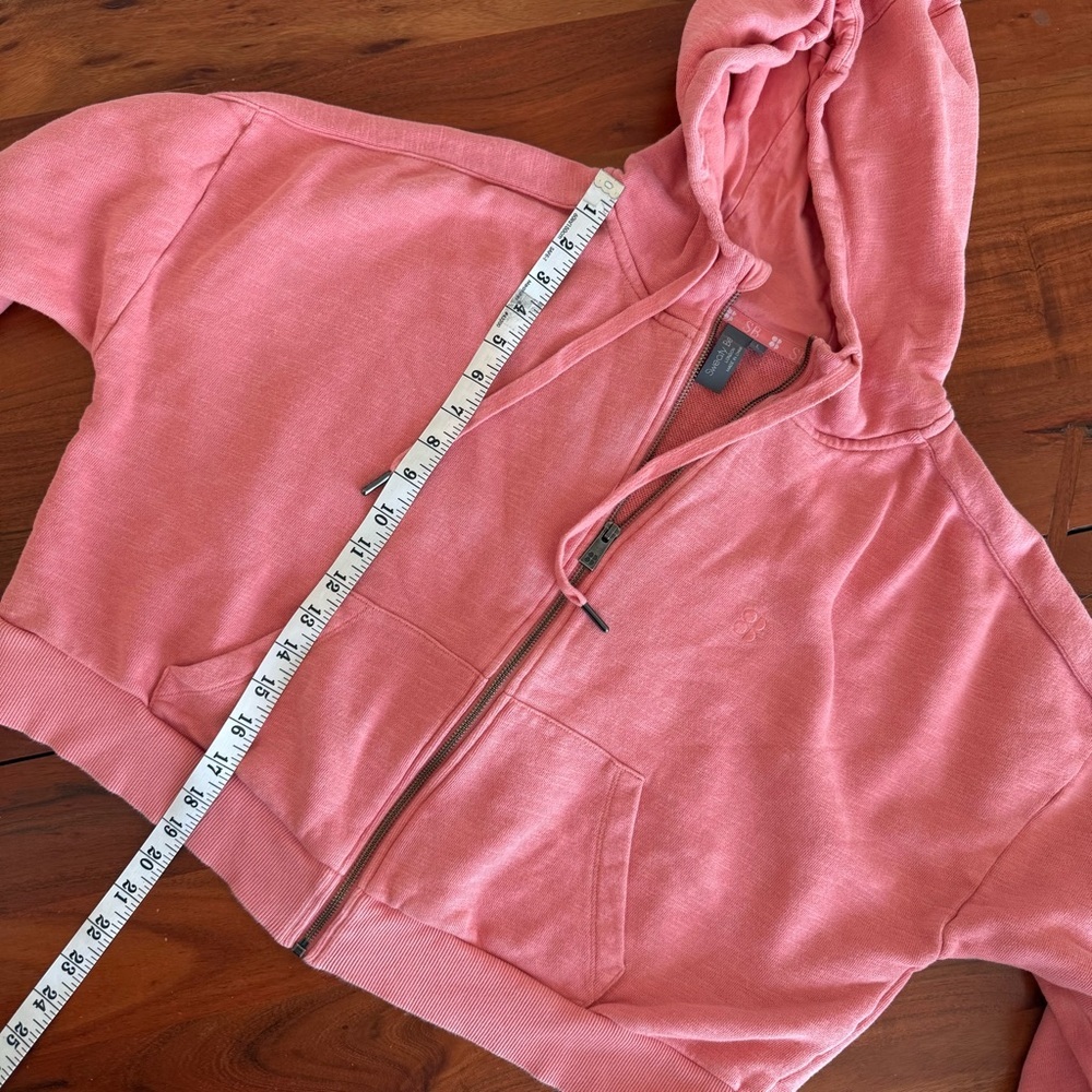Sweaty Betty Coral Zip-Up Hoodie - Picture 7 of 7
